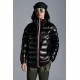 2022 Moncler Courcillon Shiny Hooded Jacket Casual Short Down Jackets Mens Down Purffer Coat Winter Outerwear Black