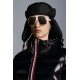 2022 Moncler Courcillon Shiny Hooded Jacket Casual Short Down Jackets Mens Down Purffer Coat Winter Outerwear Black