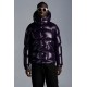 2022 Moncler Coutard Short Down Jacket Mens Winter Puffers Down Coat Outerwear Purple