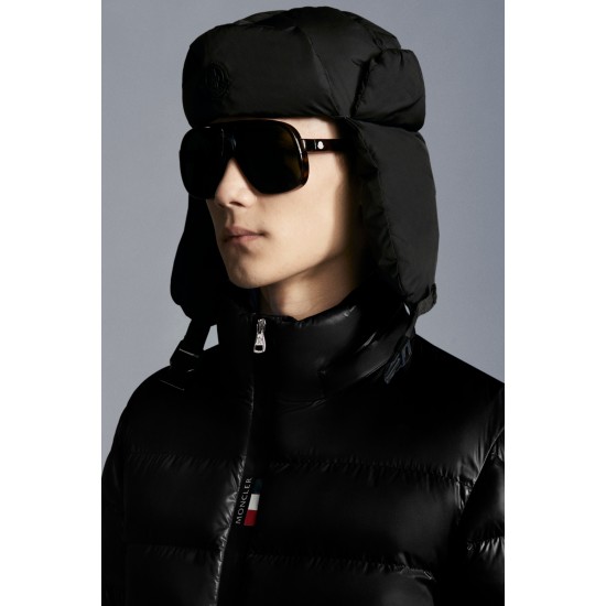 2022 Moncler Cuvellier Short Down Jacket Mens Winter Puffer Down Coat Outerwear Black