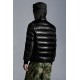 2022 Moncler Cuvellier Short Down Jacket Mens Winter Puffer Down Coat Outerwear Black