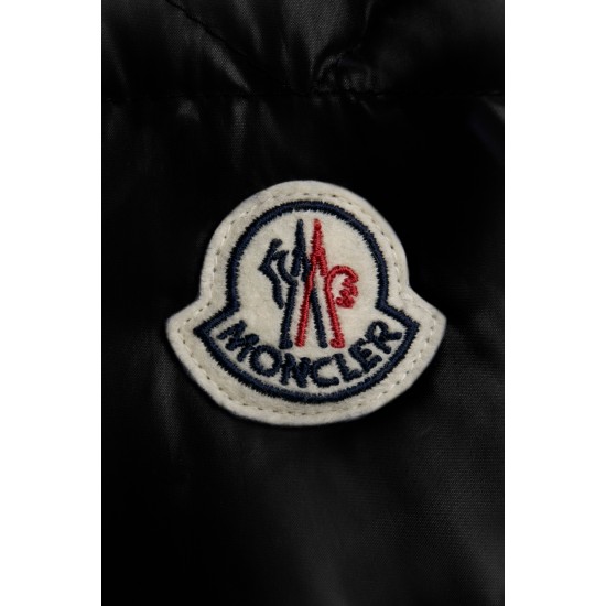 2022 Moncler Cuvellier Short Down Jacket Mens Winter Puffer Down Coat Outerwear Black