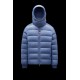 2022 Moncler Cuvellier Short Down Jacket Mens Winter Puffer Down Coat Outerwear Sky Blue