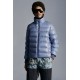 2022 Moncler Cuvellier Short Down Jacket Mens Winter Puffer Down Coat Outerwear Sky Blue