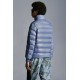 2022 Moncler Cuvellier Short Down Jacket Mens Winter Puffer Down Coat Outerwear Sky Blue