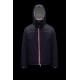 2022 Moncler Deferre Short Down Jacket Hooded Mens Winter Down Coat Outerwear Deep Blue