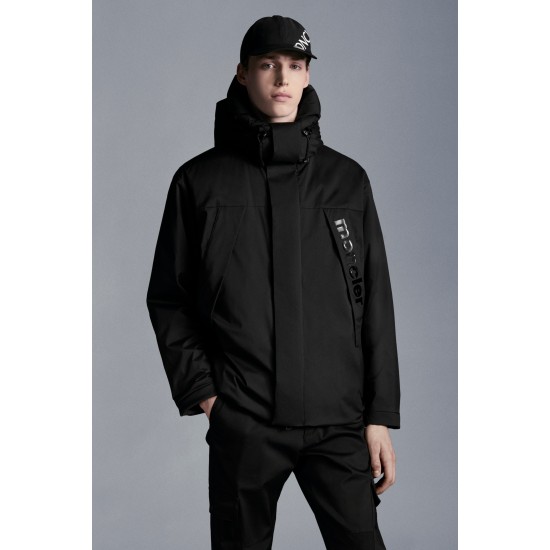 2022 Moncler Dilliers Hooded Down Jacket Mens Winter Down Coat Outerwear Black