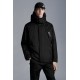 2022 Moncler Dilliers Hooded Down Jacket Mens Winter Down Coat Outerwear Black