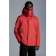 2022 Moncler Dilliers Hooded Down Jacket Mens Winter Down Coat Outerwear Orange Red