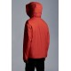 2022 Moncler Dilliers Hooded Down Jacket Mens Winter Down Coat Outerwear Orange Red