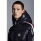 2022 Moncler Dincer Hooded Jacket Casual Short Down Jackets Mens Down Purffer Coat Winter Outerwear Night Blue