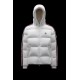 2022 Moncler Dincer Hooded Jacket Casual Short Down Jackets Mens Down Purffer Coat Winter Outerwear Off White