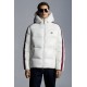 2022 Moncler Dincer Hooded Jacket Casual Short Down Jackets Mens Down Purffer Coat Winter Outerwear Off White