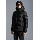 2022 Moncler Ecrins Short Down Jacket Mens Winter Hooded Puffer Down Coat Outerwear Black