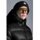 2022 Moncler Ecrins Short Down Jacket Mens Winter Hooded Puffer Down Coat Outerwear Black