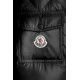 2022 Moncler Ecrins Short Down Jacket Mens Winter Hooded Puffer Down Coat Outerwear Black