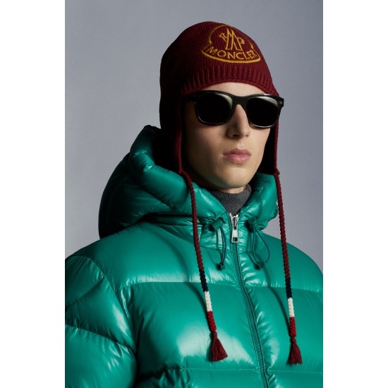 2022 Moncler Ecrins Short Down Jacket Mens Winter Hooded Puffer Down Coat Outerwear Jungle Green