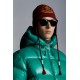 2022 Moncler Ecrins Short Down Jacket Mens Winter Hooded Puffer Down Coat Outerwear Jungle Green