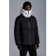 2022 Moncler Eustache Short Down Jacket Mens Winter Puffer Down Coat Outerwear Black