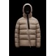 2022 Moncler Giraud Outdoor Short Down Jacket Mens Winter Hooded Puffer Down Coat Outerwear Pearl River Gray