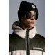 2022 Moncler Goustan Hooded Jacket Casual Short Down Jackets Mens Down Coat Winter Outerwear Silk White