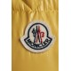 2022 Moncler Guitry Short Down Jacket Hooded Mens Down Puffer Coat Winter Outerwear Sun Yellow