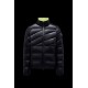 2022 Moncler Hanin Short Down Jacket Mens Winter Puffer Down Coat Outerwear Night Blue