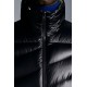 2022 Moncler Hanin Short Down Jacket Mens Winter Puffer Down Coat Outerwear Night Blue