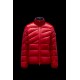 2022 Moncler Hanin Short Down Jacket Mens Winter Puffer Down Coat Outerwear Red