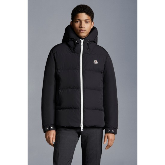 2022 Moncler Idil Hooded Jacket Casual Short Down Jackets Mens Down Purffer Coat Winter Outerwear Black