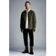 2022 Moncler JaeckinShort Down Jacket Mens Winter Puffer Down Coat Outerwear Army Green