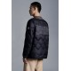 2022 Moncler JaeckinShort Down Jacket Mens Winter Puffer Down Coat Outerwear Night Blue