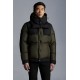 2022 Moncler Joffe Short Down Jacket Hooded Mens Down Puffer Coat Winter Outerwear Army Green