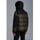 2022 Moncler Joffe Short Down Jacket Hooded Mens Down Puffer Coat Winter Outerwear Army Green