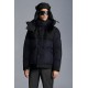 2022 Moncler Joffe Short Down Jacket Hooded Mens Down Puffer Coat Winter Outerwear Night Blue