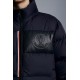 2022 Moncler Kounen Short Down Jacket Mens Winter Puffer Down Coat Outerwear Night Blue