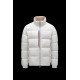 2022 Moncler Kounen Short Down Jacket Mens Winter Puffer Down Coat Outerwear Off White