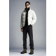 2022 Moncler Kounen Short Down Jacket Mens Winter Puffer Down Coat Outerwear Off White