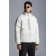 2022 Moncler Kounen Short Down Jacket Mens Winter Puffer Down Coat Outerwear Off White