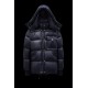 2022 Moncler Lamentin Short Down Jacket Mens Hooded Winter Puffer Down Coat Outerwear Night Blue