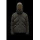 2022 Moncler Lavaine Short Down Jacket Mens Down Coat Hooded Winter Outerwear Army Green