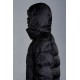 2022 Moncler Lenormand Short Down Jacket Mens Down Puffer Coat Winter Outerwear Night Blue