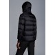 2022 Moncler Lenormand Short Down Jacket Mens Down Puffer Coat Winter Outerwear Night Blue