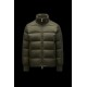 2022 Moncler Lenormand Short Down Jacket Mens Winter Puffer Down Coat Outerwear Army Green