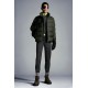 2022 Moncler Lenormand Short Down Jacket Mens Winter Puffer Down Coat Outerwear Army Green