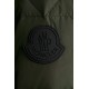 2022 Moncler Lenormand Short Down Jacket Mens Winter Puffer Down Coat Outerwear Army Green