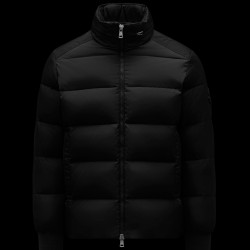 2022 Moncler Lenormand Short Down Jacket Mens Winter Puffer Down Coat Outerwear Black