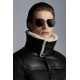 2022 Moncler Leo Down Jacket Mens Motorcycle Jacket Winter Short Coat Black