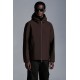 2022 Moncler Lioret Hooded Jacket Casual Short Down Jackets Mens Down Coat Winter Outerwear Dark Purple