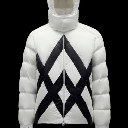 2022 Moncler Madawaska Short Down Jacket Mens Down Coat Winter Outerwear White Black